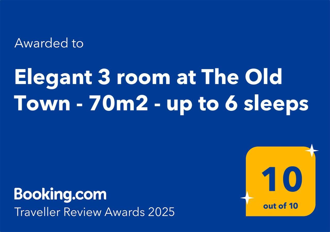 Elegant 3 At The Old Town - 70m2 - Up To 6 Sleeps * Warschau